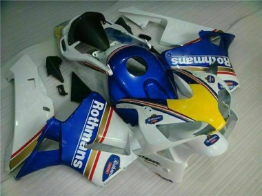 Affordable 2003-2004 Blue White Rothmans Honda CBR600RR Motorcycle Bodywork
