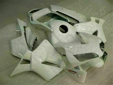 Affordable 2003-2004 White Honda CBR600RR Motorbike Fairings