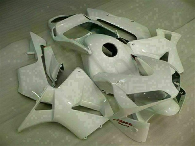 Affordable 2003-2004 White Honda CBR600RR Motorbike Fairings Affordable 2003-2004 White Honda CBR600RR Motorbike Fairings