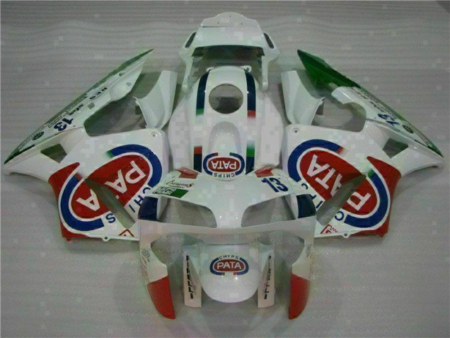 Affordable 2003-2004 White Honda CBR600RR Motor Bike Fairings & Bodywork Affordable 2003-2004 White Honda CBR600RR Motor Bike Fairings & Bodywork