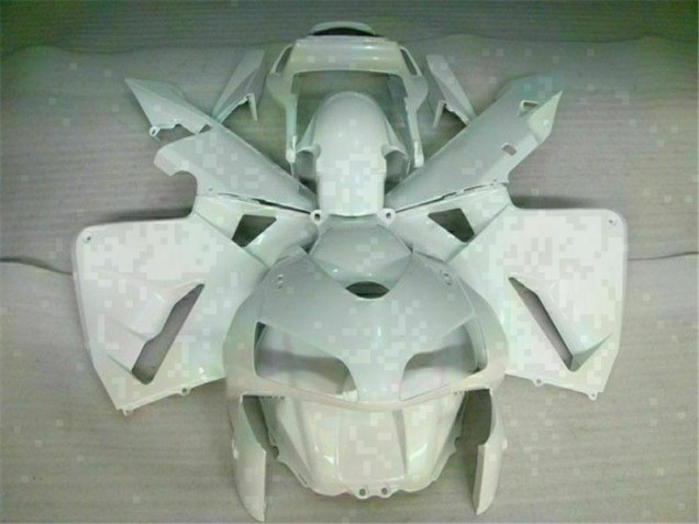 Affordable 2003-2004 White Honda CBR600RR Replacement Fairings Affordable 2003-2004 White Honda CBR600RR Replacement Fairings