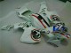 Affordable 2003-2004 White Blue R 2 Honda CBR600RR Motorcycle Fairings