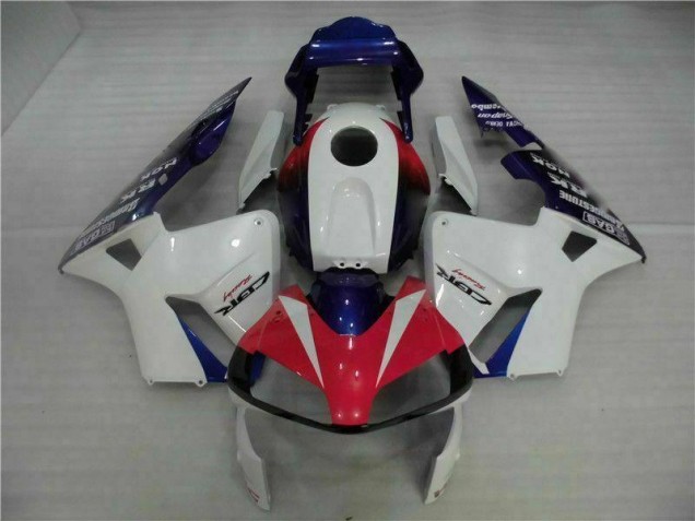 Affordable 2003-2004 White Honda CBR600RR Motorcycle Fairing Affordable 2003-2004 White Honda CBR600RR Motorcycle Fairing