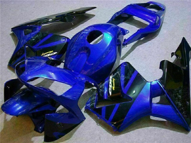 Affordable 2003-2004 Blue Honda CBR600RR Bike Fairings