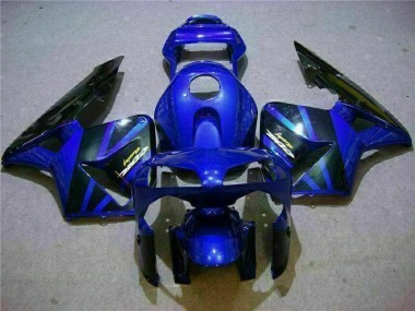 Affordable 2003-2004 Blue Honda CBR600RR Bike Fairings