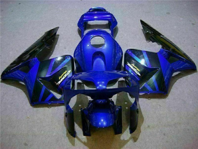 Affordable 2003-2004 Blue Honda CBR600RR Bike Fairings