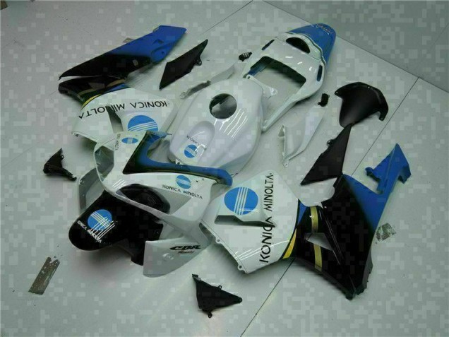 Affordable 2003-2004 White Honda CBR600RR Motor Bike Fairings Affordable 2003-2004 White Honda CBR600RR Motor Bike Fairings