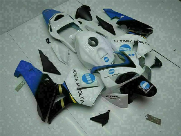 Affordable 2003-2004 White Honda CBR600RR Motor Bike Fairings Affordable 2003-2004 White Honda CBR600RR Motor Bike Fairings