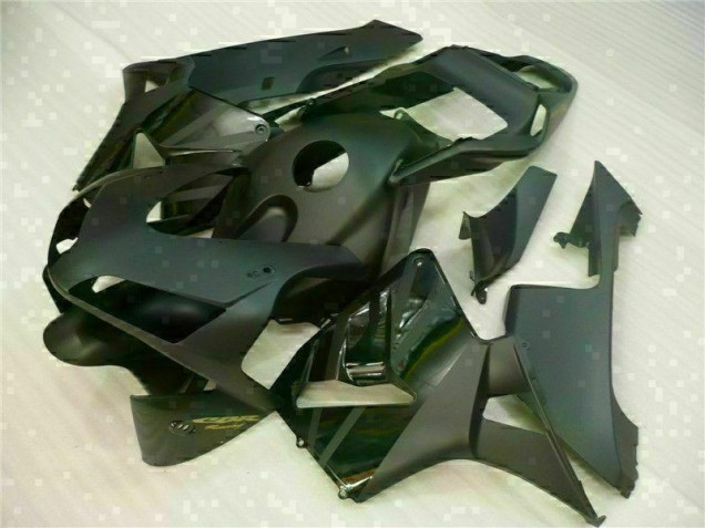 Affordable 2003-2004 Matte Black Honda CBR600RR Motorcycle Fairings Kits