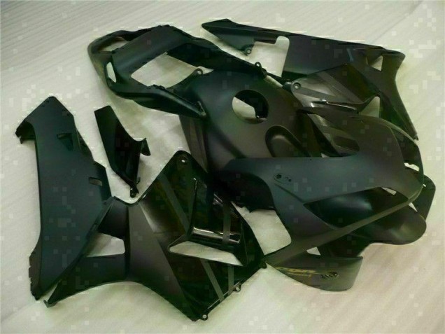 Affordable 2003-2004 Matte Black Honda CBR600RR Motorcycle Fairings Kits