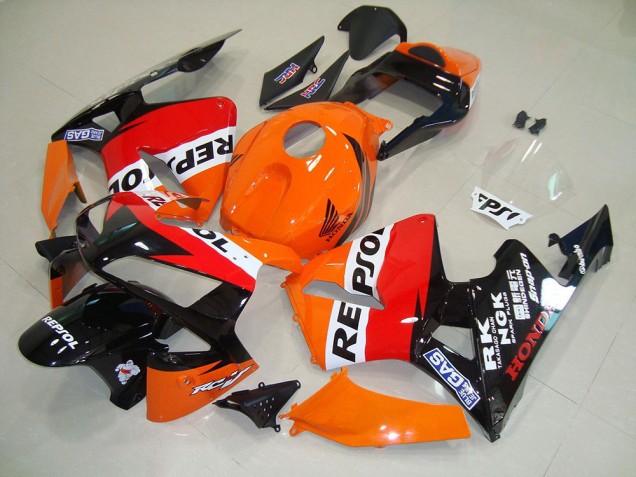 Affordable 2003-2004 Repsol Honda CBR600RR Motorbike Fairing Kits