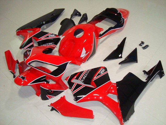 Affordable 2003-2004 Red Black Honda CBR600RR Motorbike Fairing Kits