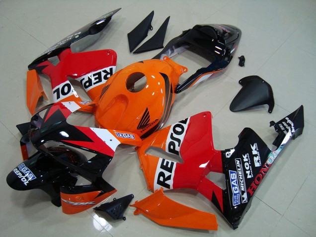 Affordable 2003-2004 Repsol Honda CBR600RR Motorcycle Replacement Fairings Affordable 2003-2004 Repsol Honda CBR600RR Motorcycle Replacement Fairings