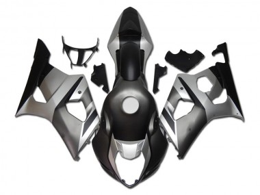 Affordable 2003-2004 Matte Black Suzuki GSXR 1000 Motorbike Fairing Kits & Bodywork