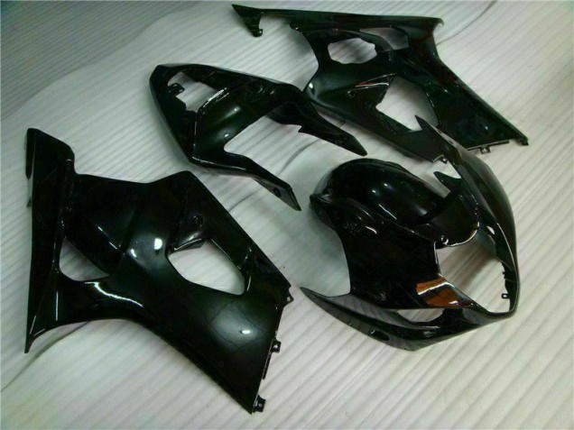 Affordable 2003-2004 Glossy Black Suzuki GSXR 1000 Motorcylce Fairings Affordable 2003-2004 Glossy Black Suzuki GSXR 1000 Motorcylce Fairings