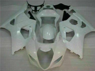 Affordable 2003-2004 White Suzuki GSXR 1000 Motorbike Fairings & Bodywork