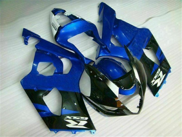 Affordable 2003-2004 Blue Black Suzuki GSXR 1000 Motorbike Fairings Affordable 2003-2004 Blue Black Suzuki GSXR 1000 Motorbike Fairings