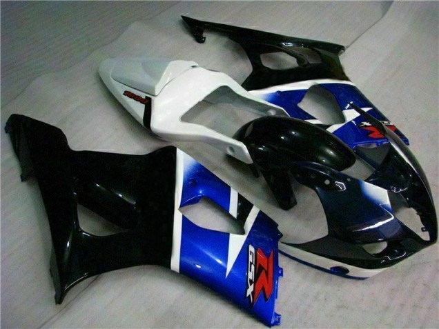 Affordable 2003-2004 Black Blue Suzuki GSXR 1000 Motorcycle Fairing Affordable 2003-2004 Black Blue Suzuki GSXR 1000 Motorcycle Fairing