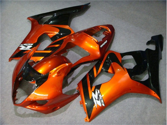 Affordable 2003-2004 Orange Black Suzuki GSXR 1000 Motorcycle Fairing Kits Affordable 2003-2004 Orange Black Suzuki GSXR 1000 Motorcycle Fairing Kits