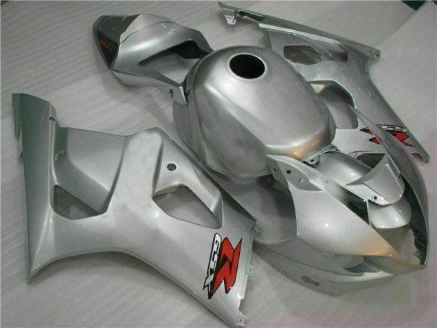 Affordable 2003-2004 Silver Suzuki GSXR 1000 Bike Fairings Affordable 2003-2004 Silver Suzuki GSXR 1000 Bike Fairings