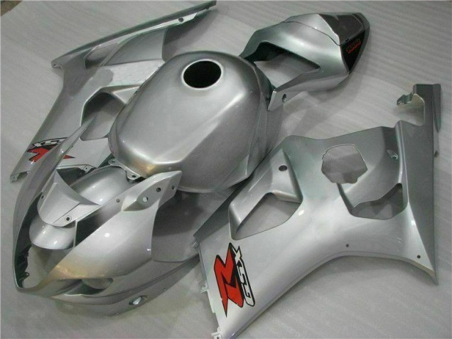 Affordable 2003-2004 Silver Suzuki GSXR 1000 Bike Fairings Affordable 2003-2004 Silver Suzuki GSXR 1000 Bike Fairings