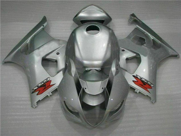 Affordable 2003-2004 Silver Suzuki GSXR 1000 Bike Fairings Affordable 2003-2004 Silver Suzuki GSXR 1000 Bike Fairings