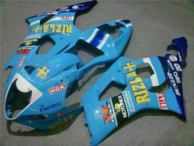 Affordable 2003-2004 Blue Suzuki GSXR 1000 Bike Fairing Kit Affordable 2003-2004 Blue Suzuki GSXR 1000 Bike Fairing Kit