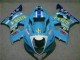 Affordable 2003-2004 Blue Suzuki GSXR 1000 Bike Fairing Kit Affordable 2003-2004 Blue Suzuki GSXR 1000 Bike Fairing Kit