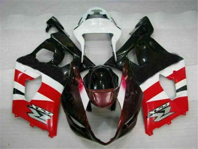 Affordable 2003-2004 Red Black Suzuki GSXR 1000 Replacement Fairings Affordable 2003-2004 Red Black Suzuki GSXR 1000 Replacement Fairings