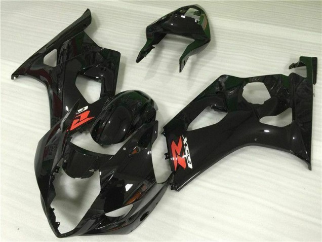 Affordable 2003-2004 Glossy Black Suzuki GSXR 1000 Motor Fairings Affordable 2003-2004 Glossy Black Suzuki GSXR 1000 Motor Fairings