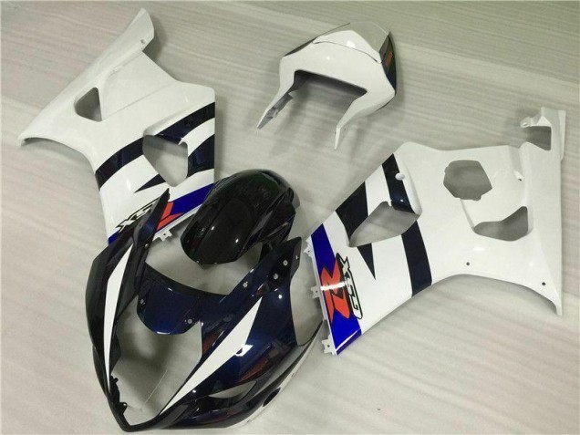 Affordable 2003-2004 White Black Suzuki GSXR 1000 Motorcylce Fairings Affordable 2003-2004 White Black Suzuki GSXR 1000 Motorcylce Fairings