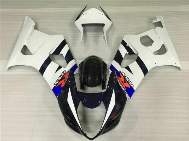 Affordable 2003-2004 White Black Suzuki GSXR 1000 Motorcylce Fairings Affordable 2003-2004 White Black Suzuki GSXR 1000 Motorcylce Fairings