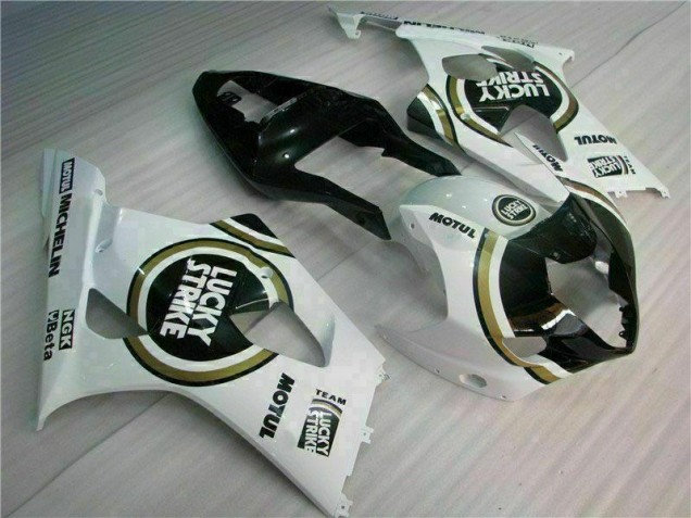 Affordable 2003-2004 White Suzuki GSXR 1000 Motorbike Fairings Affordable 2003-2004 White Suzuki GSXR 1000 Motorbike Fairings