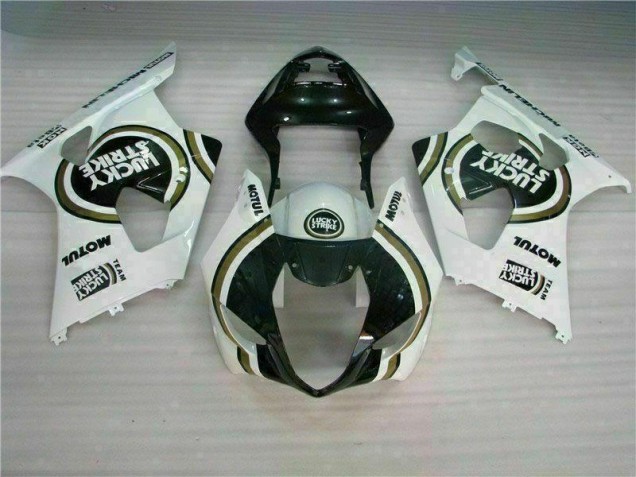 Affordable 2003-2004 White Suzuki GSXR 1000 Motorbike Fairings Affordable 2003-2004 White Suzuki GSXR 1000 Motorbike Fairings