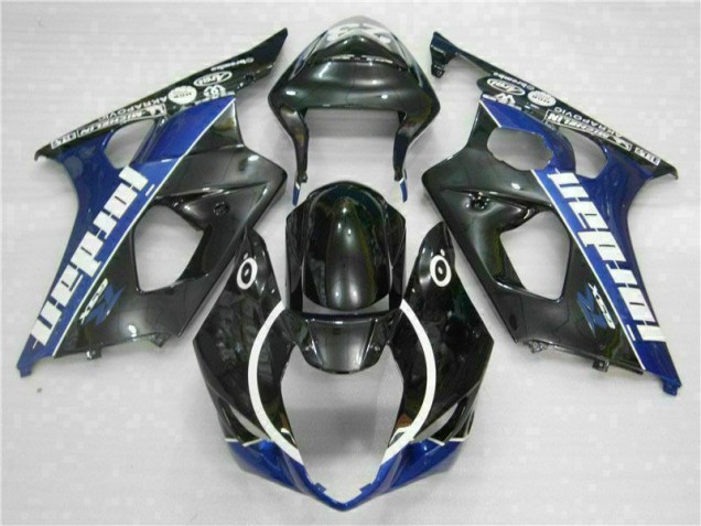 Affordable 2003-2004 Black Blue Suzuki GSXR 1000 Motorcycle Fairing & Bodywork Affordable 2003-2004 Black Blue Suzuki GSXR 1000 Motorcycle Fairing & Bodywork