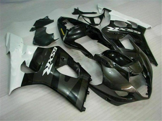 Affordable 2003-2004 White Black Suzuki GSXR 1000 Bike Fairing Affordable 2003-2004 White Black Suzuki GSXR 1000 Bike Fairing
