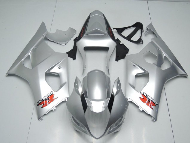 Affordable 2003-2004 Silver OEM Style Suzuki GSXR 1000 Motorbike Fairing Kits Affordable 2003-2004 Silver OEM Style Suzuki GSXR 1000 Motorbike Fairing Kits