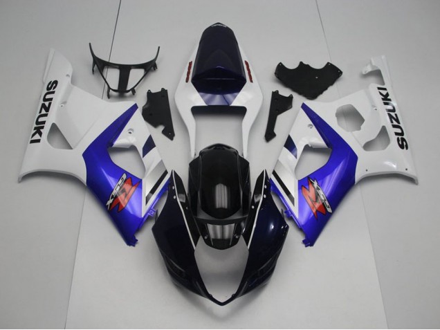 Affordable 2003-2004 Dark Blue Front and Blue Suzuki GSXR 1000 Motorcycle Replacement Fairings Affordable 2003-2004 Dark Blue Front and Blue Suzuki GSXR 1000 Motorcycle Replacement Fairings