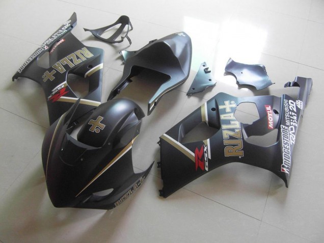 Affordable 2003-2004 Matte Black Rizla Race Suzuki GSXR 1000 Motorcylce Fairings Affordable 2003-2004 Matte Black Rizla Race Suzuki GSXR 1000 Motorcylce Fairings
