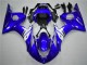 Affordable 2003-2005 Blue White Yamaha YZF R6 Bike Fairings Affordable 2003-2005 Blue White Yamaha YZF R6 Bike Fairings