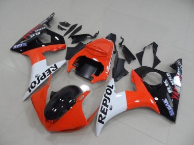 Affordable 2003-2005 Repsol Yamaha YZF R6 Replacement Fairings