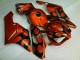 Affordable 2004-2005 Orange Black Honda CBR1000RR Motorcyle Fairings