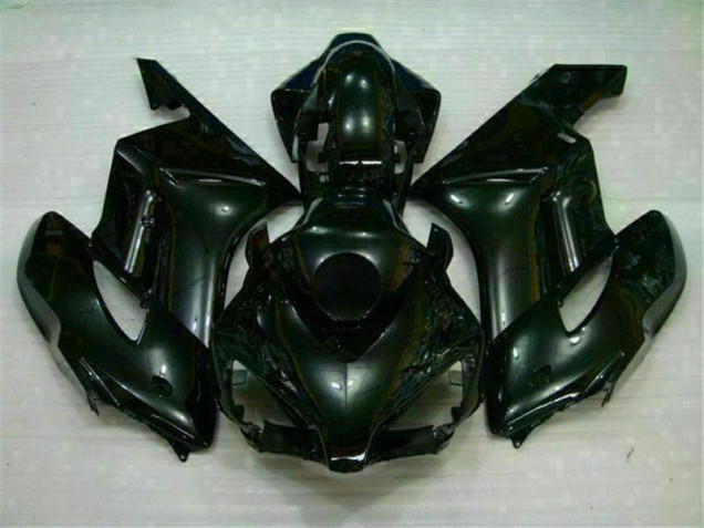 Affordable 2004-2005 Glossy Black Honda CBR1000RR Motorcycle Fairing