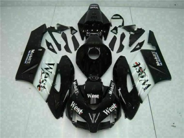 Affordable 2004-2005 Black Honda CBR1000RR Fairings MF1269