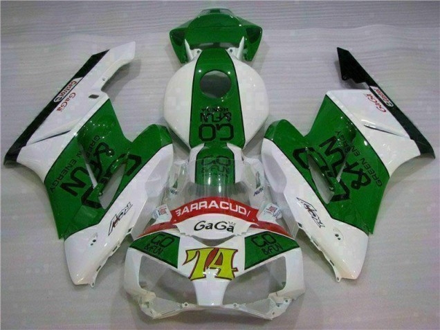Affordable 2004-2005 Green White Honda CBR1000RR Motorcycle Fairing Affordable 2004-2005 Green White Honda CBR1000RR Motorcycle Fairing