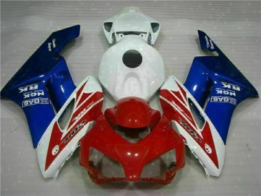 Affordable 2004-2005 Red Blue Honda CBR1000RR Bike Fairing