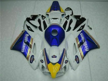 Affordable 2004-2005 Blue White Honda CBR1000RR Motorcyle Fairings