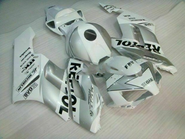 Affordable 2004-2005 Silver White Repsol Honda CBR1000RR Motor Fairings
