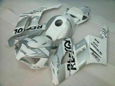 Affordable 2004-2005 Silver White Repsol Honda CBR1000RR Motor Fairings