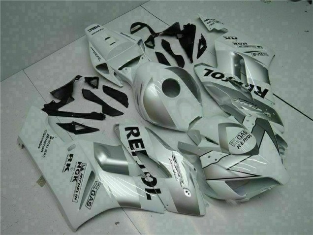 Affordable 2004-2005 Silver White Repsol Honda CBR1000RR Motorcylce Fairings
